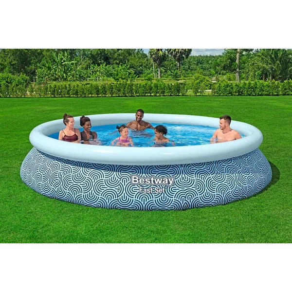 Bestway 57376 Ensemble de piscine ronde, 396 x 84 cm avec accessoires