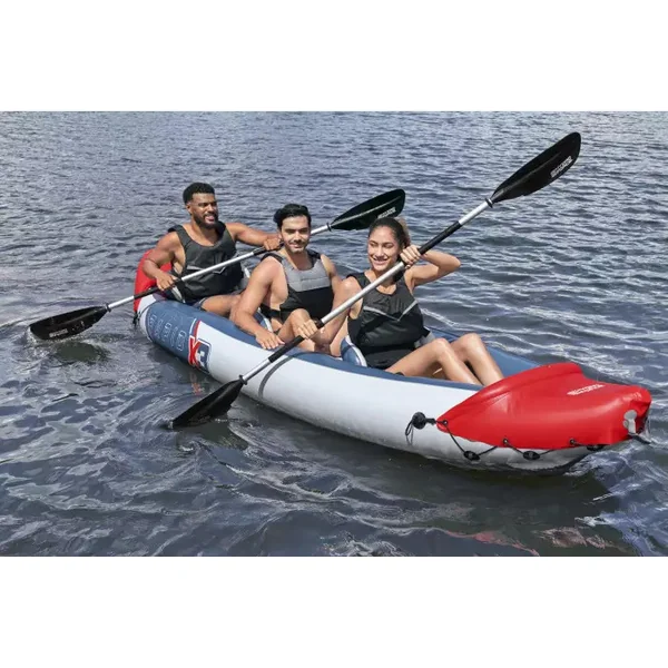 Bestway 65132 Hydro-Force™ Kayak pour 3 personnes Rapid X3 381 x 100 x 44 cm