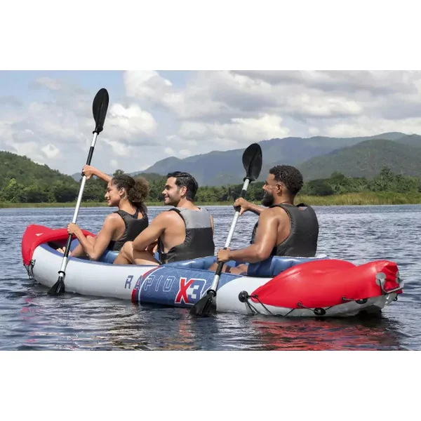 Bestway 65132 Hydro-Force™ Kayak pour 3 personnes Rapid X3 381 x 100 x 44 cm