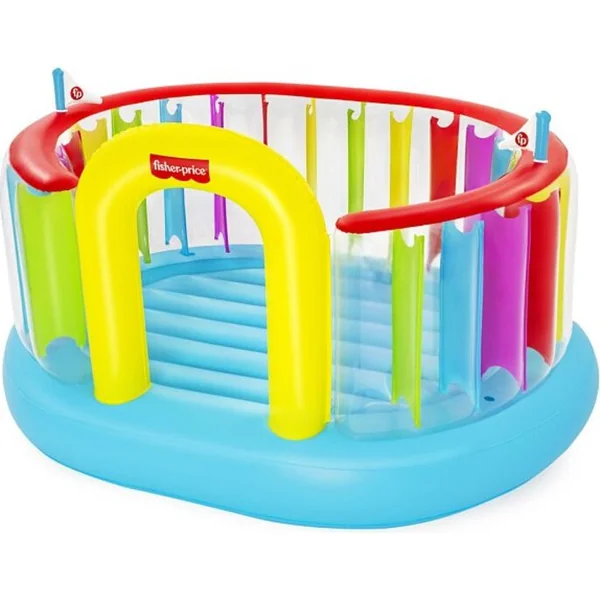 Bestway Centre de jeu gonflable Fisher-Price Bouncetopia, 2,26 x 1,75 x 1,38m