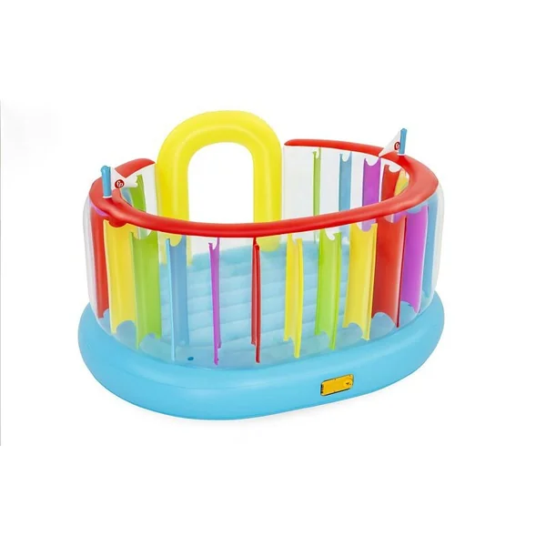 Bestway Centre de jeu gonflable Fisher-Price Bouncetopia, 2,26 x 1,75 x 1,38m