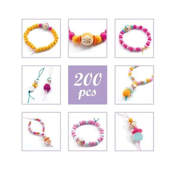 Bijoux à créer perles et puces - Djeco