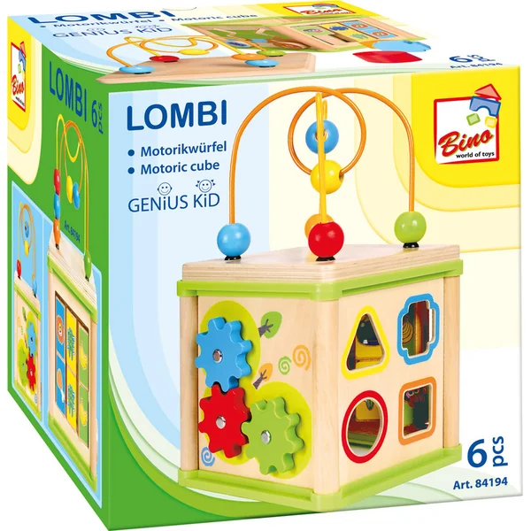Bino Cube d'activités 5 en 1