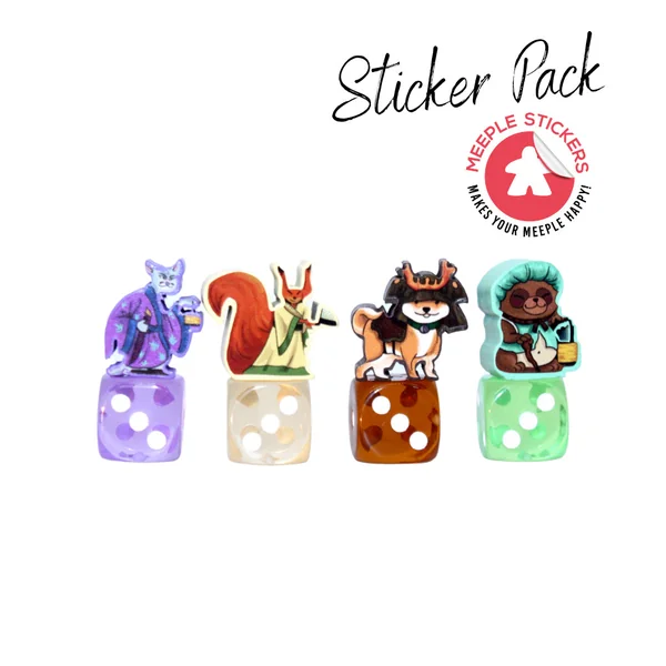 Bitoku - Set d'autocollants