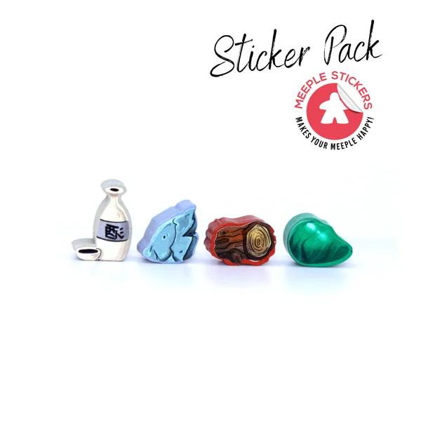 Bitoku - Set d'autocollants