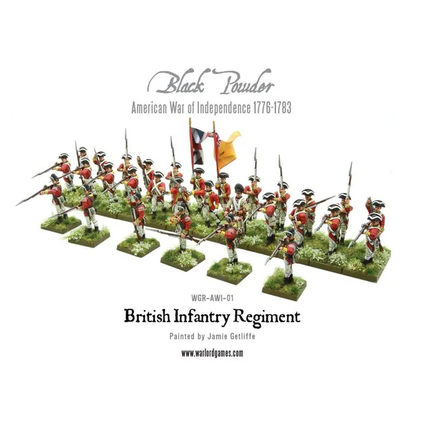 Black Powder - American War of Independence: British Infantry Regiment