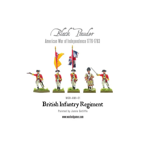 Black Powder - American War of Independence: British Infantry Regiment