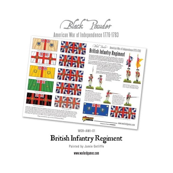 Black Powder - American War of Independence: British Infantry Regiment