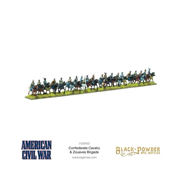 Black Powder Epic Battles: American Civil War - Confederate Cavalry & Zouaves Brigade