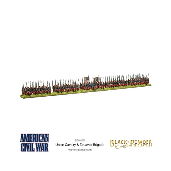 Black Powder Epic Battles: American Civil War - Union Cavalry & Zouaves Brigade
