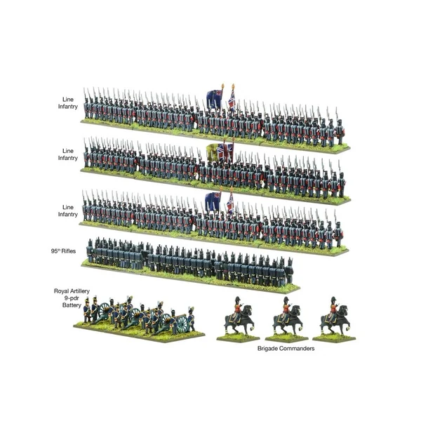 Black Powder Epic Battles : Waterloo - British Infantry Brigade