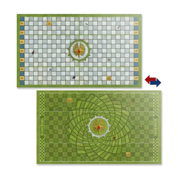 Blood Bowl : High Elf - Terrain et Fosses Double Face