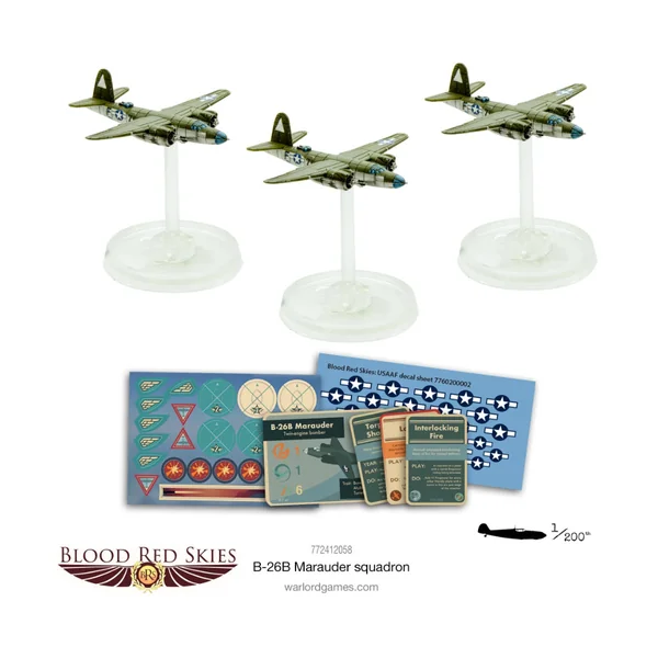 Blood Red Skies - B-26B Marauder Squadron