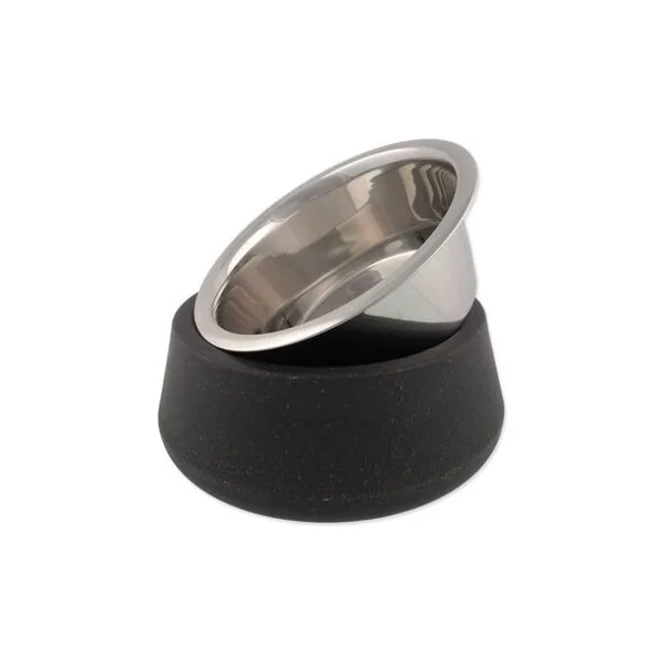 Bol Dog Fantasy inox EcoStyle gris 17cm, 850ml