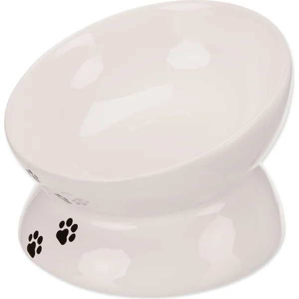 Bol en céramique surélevé 0,15l*13cm blanc