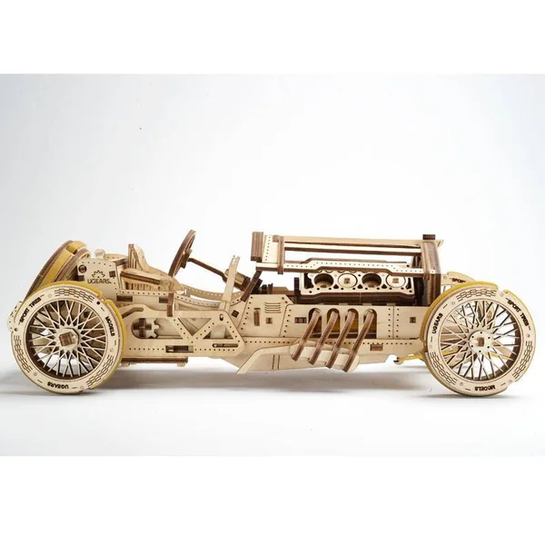 Bolide U-9 : Grand Prix - Puzzle 3D Mécanique en bois