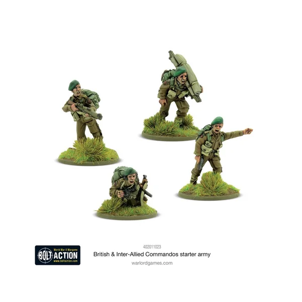Bolt Action - British & Inter-Allied Commandos Starter Army