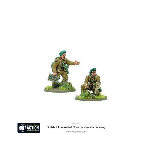Bolt Action - British & Inter-Allied Commandos Starter Army