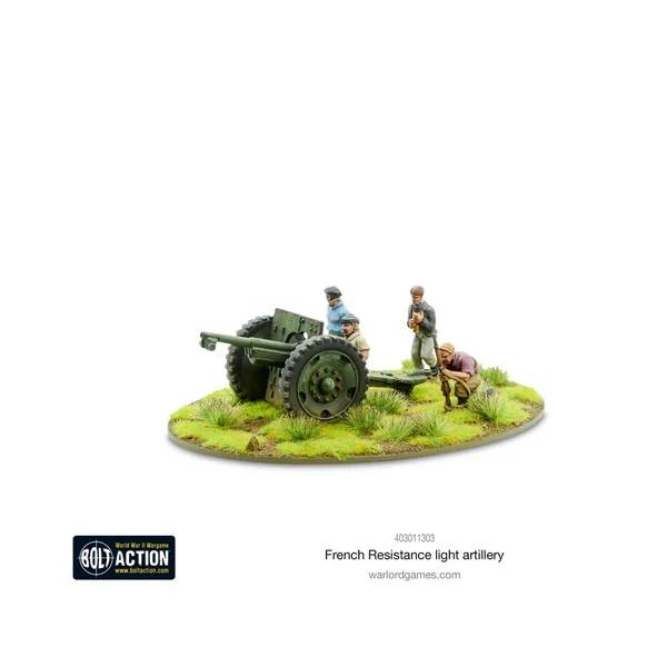 Bolt Action - French - Resistance Light Artillery