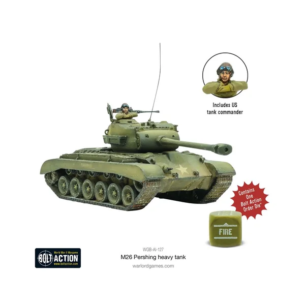 Bolt Action - USA - M26 Pershing Heavy Tank