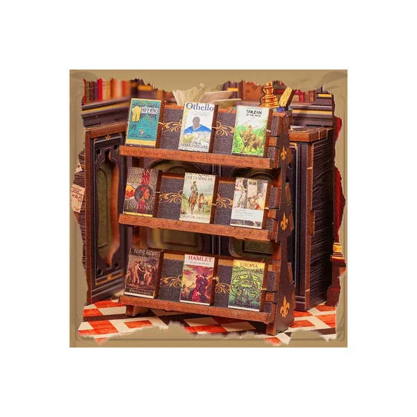 Book Nook CuteBee - La Librairie de la Chouette - 139 Pièces