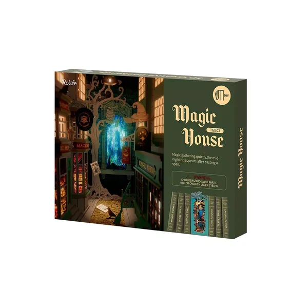 Book Nook Rolife - Magic House - 216 Pièces