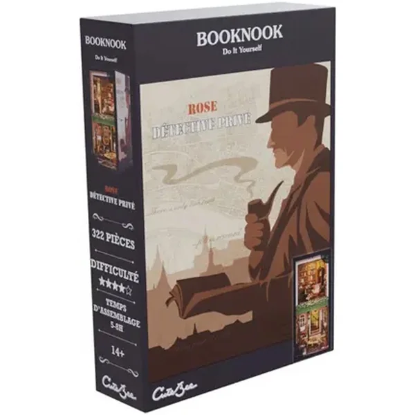 Book Nook Rose Détective Privé - Cutebee