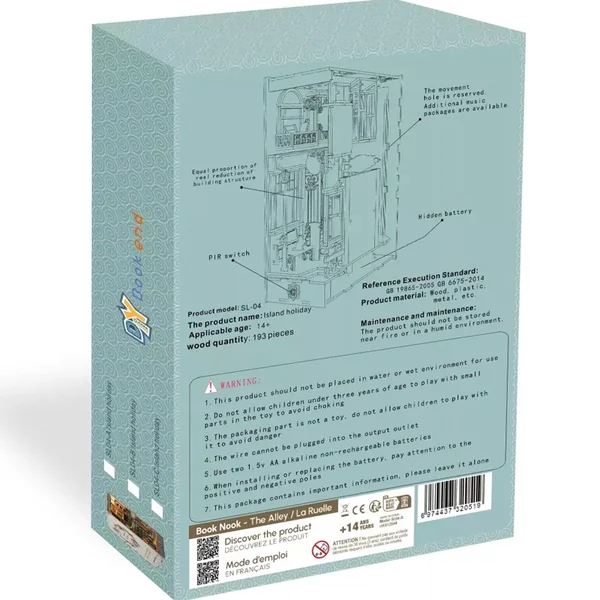 Book Nook Ruelle - DIY Book End