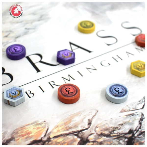 Brass : Birmingham - Set d'autocollants