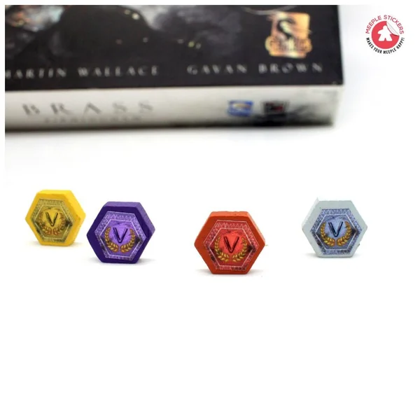 Brass : Birmingham - Set d'autocollants