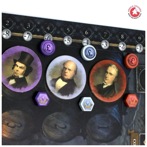 Brass : Birmingham - Set d'autocollants