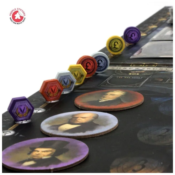 Brass : Birmingham - Set d'autocollants