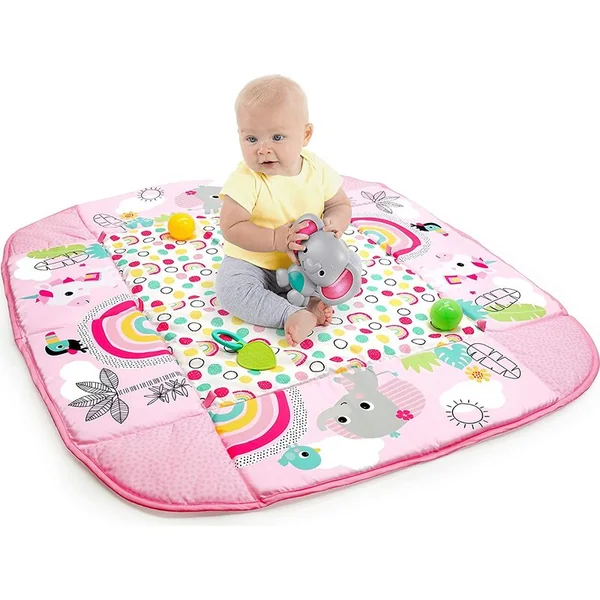 BRIGHT STARTS Tapis de jeu 5 en 1 PiP Your Way Ball Play™ Rainbow Tropics™ 0m+