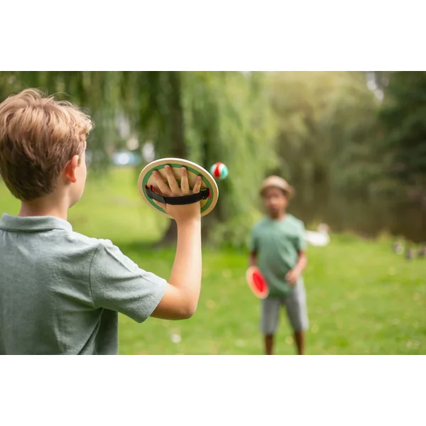 BS Toys Attraper la balle avec un attrapeur