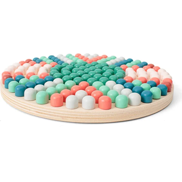 BS Toys Mosaïque avec chevilles en bois