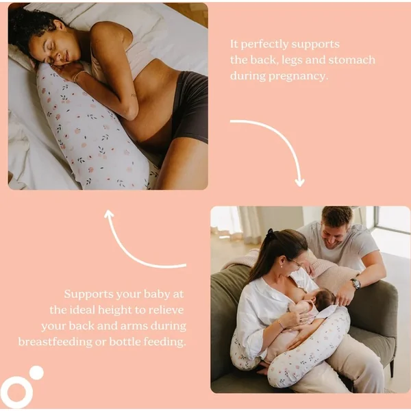 Buddy coussin d'allaitement multifonction, pêche