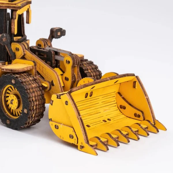 Bulldozer - Puzzle en Bois 3D Rokr