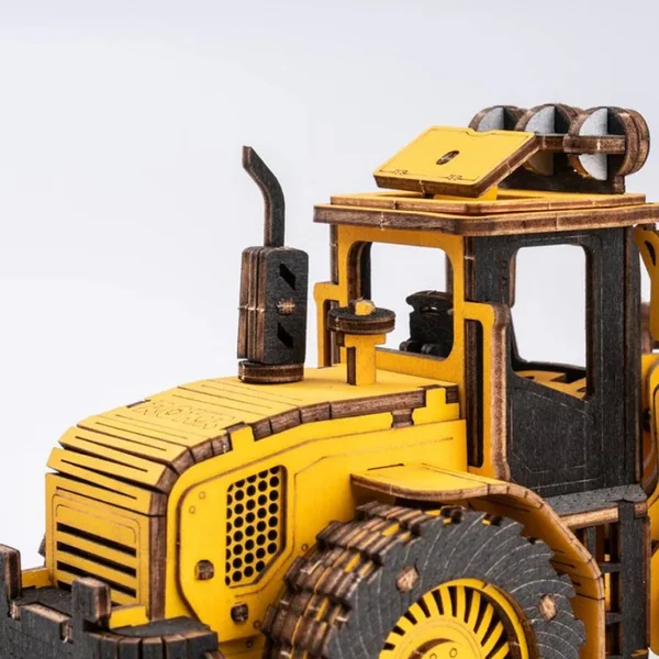 Bulldozer - Puzzle en Bois 3D Rokr