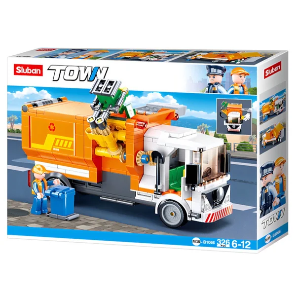 Camion benne à ordure ménagère 326 pcs - Sluban