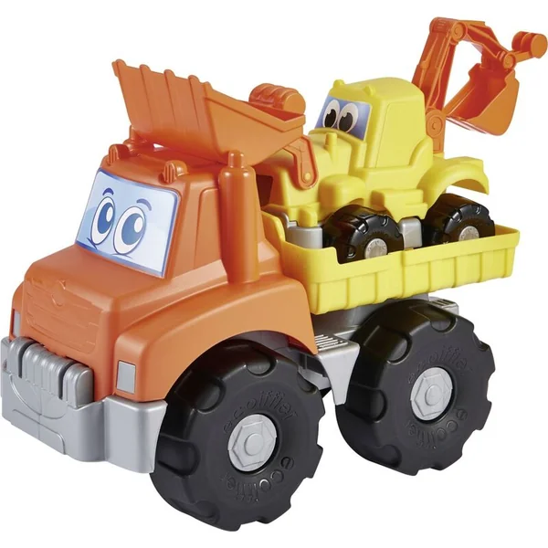 Camion et chargeur avec lame