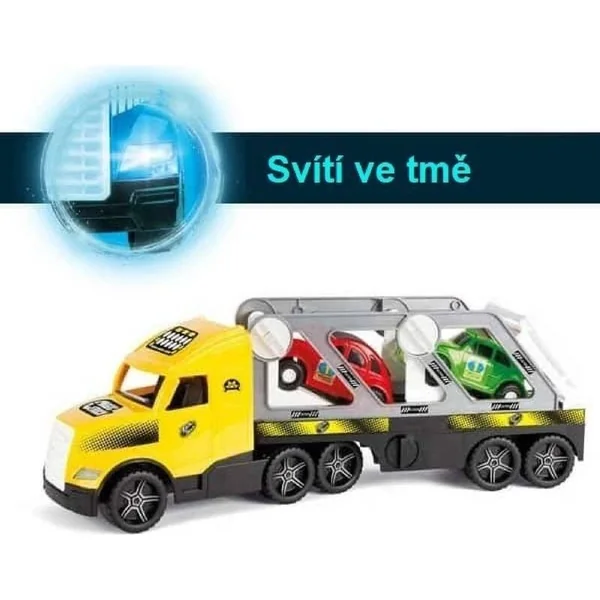 Camion magique voitures rétro d'action