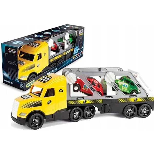 Camion magique voitures rétro d'action