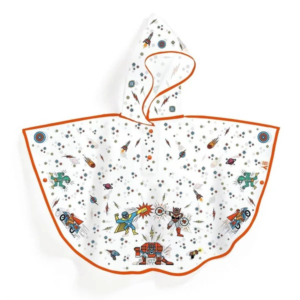 Cape de pluie Super héros taille M - Djeco