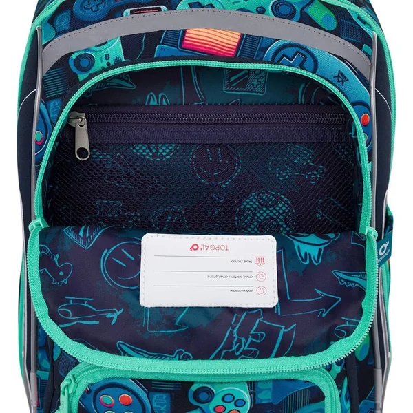 Cartable scolaire avec motif de jeu Topgal BEBE 25012