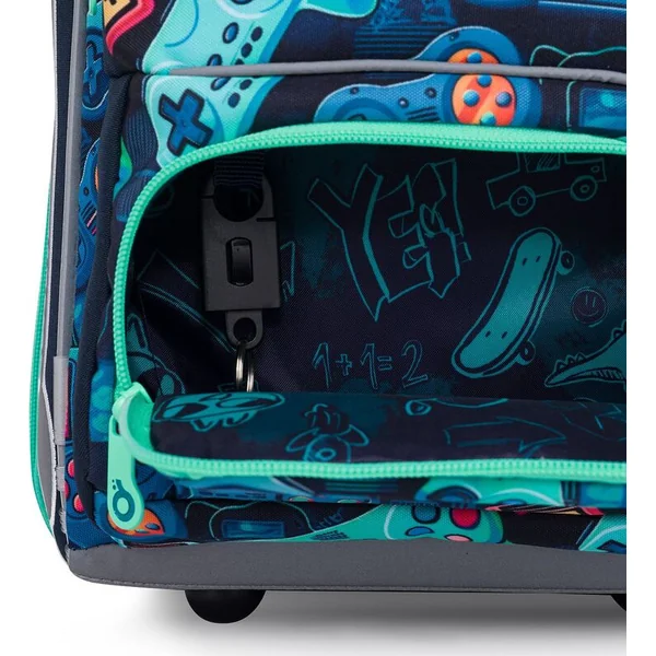 Cartable scolaire avec motif de jeu Topgal BEBE 25012