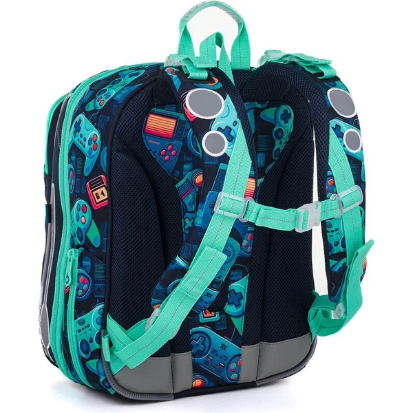 Cartable scolaire avec motif de jeu Topgal BEBE 25012