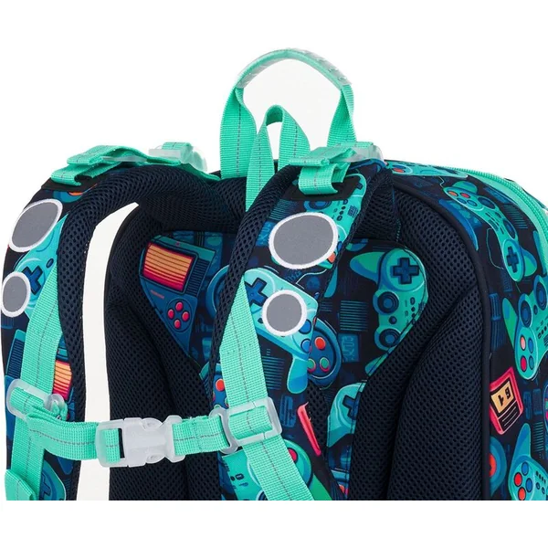 Cartable scolaire avec motif de jeu Topgal BEBE 25012