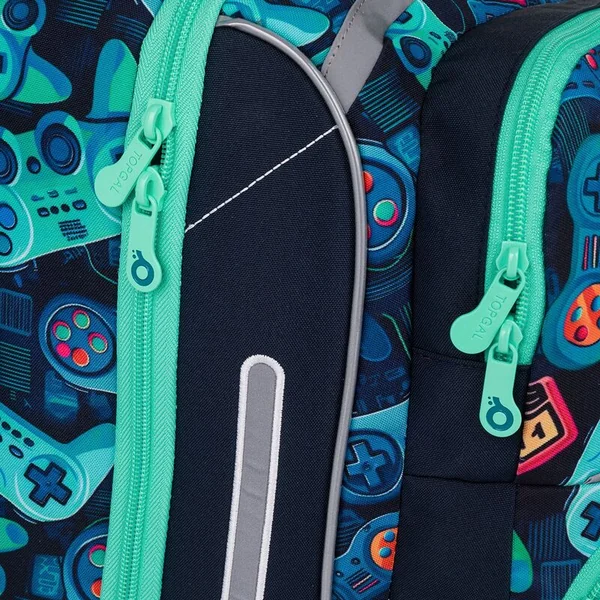 Cartable scolaire avec motif de jeu Topgal BEBE 25012