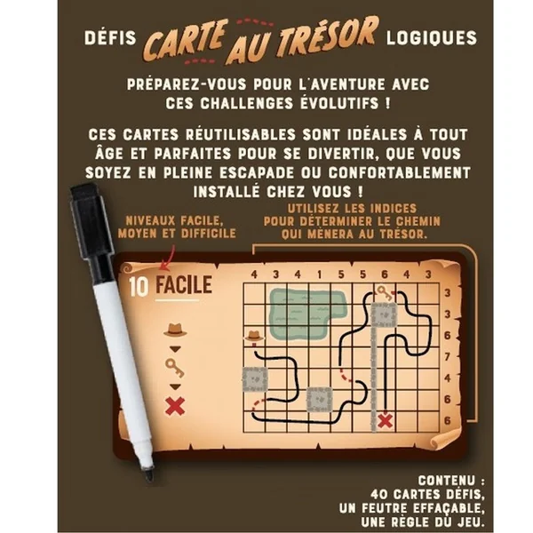 Carte au Trésor - Professor Puzzle