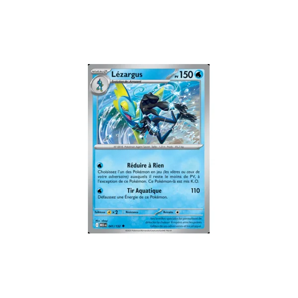 Carte Pokémon Lézargus 041/132 – Méga-Évolution